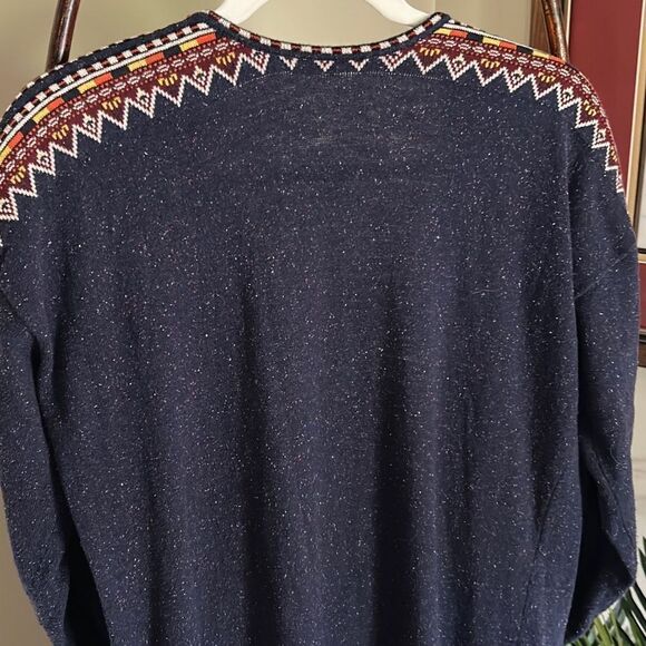 Soft Surroundings Blue Tweed SW Long Cardigan - Picture 7 of 7